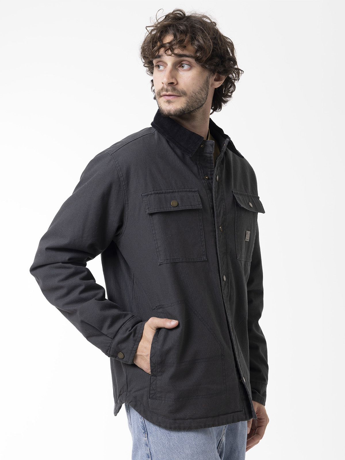 Chaqueta Hombre Charis Padded Gris Oscuro Merrell