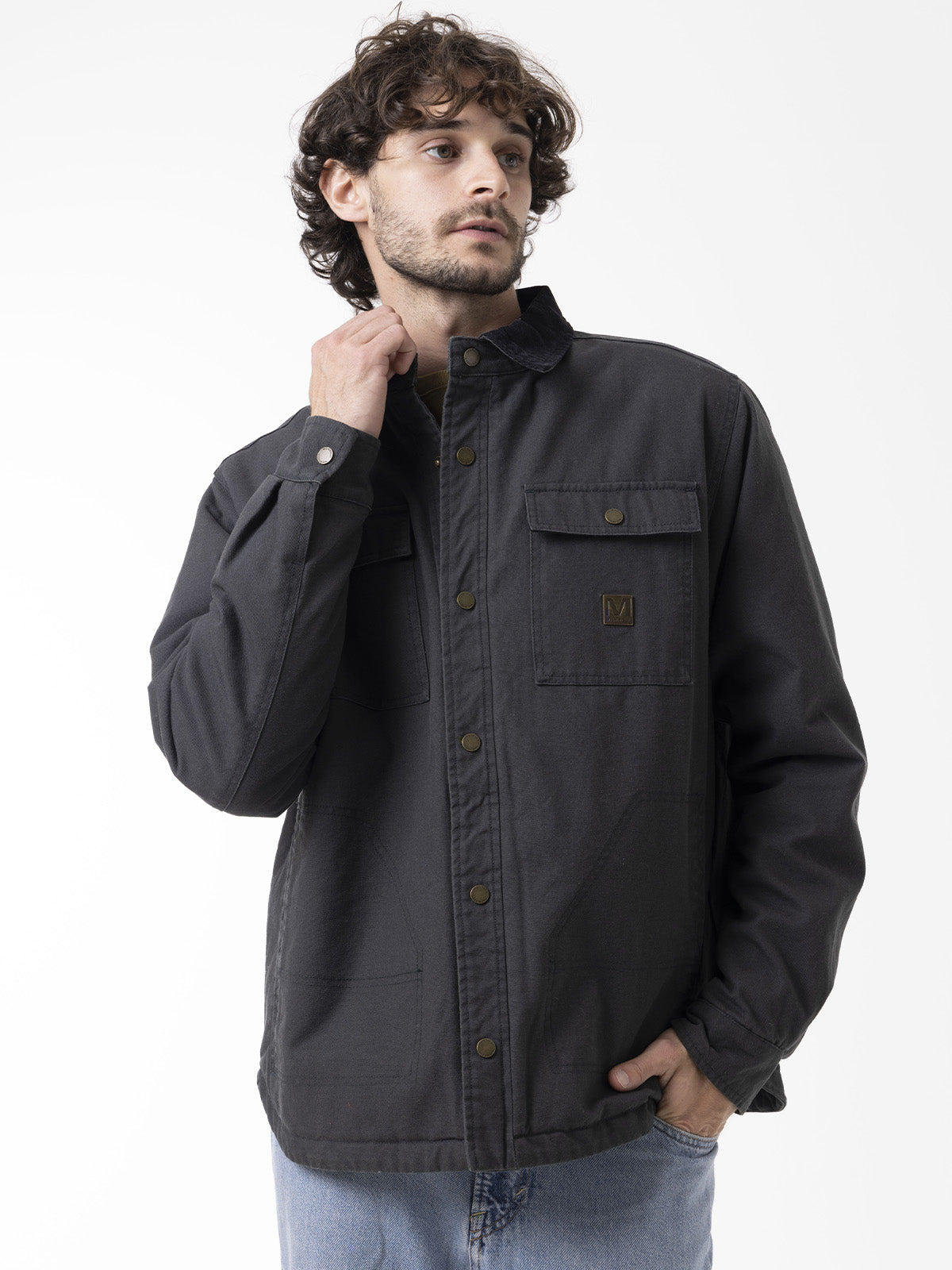 Chaqueta Hombre Charis Padded Gris Oscuro Merrell