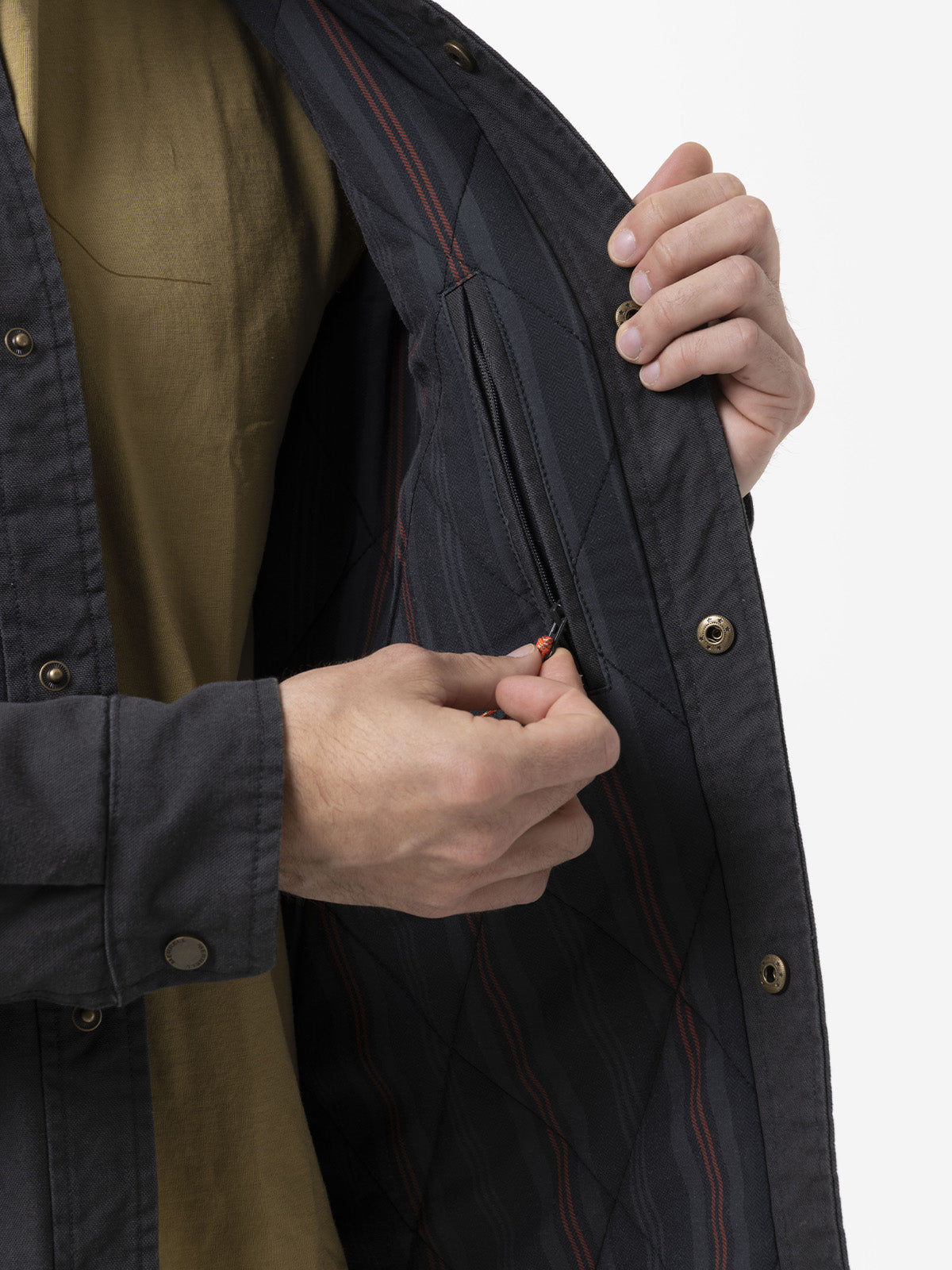 Chaqueta Hombre Charis Padded Gris Oscuro Merrell