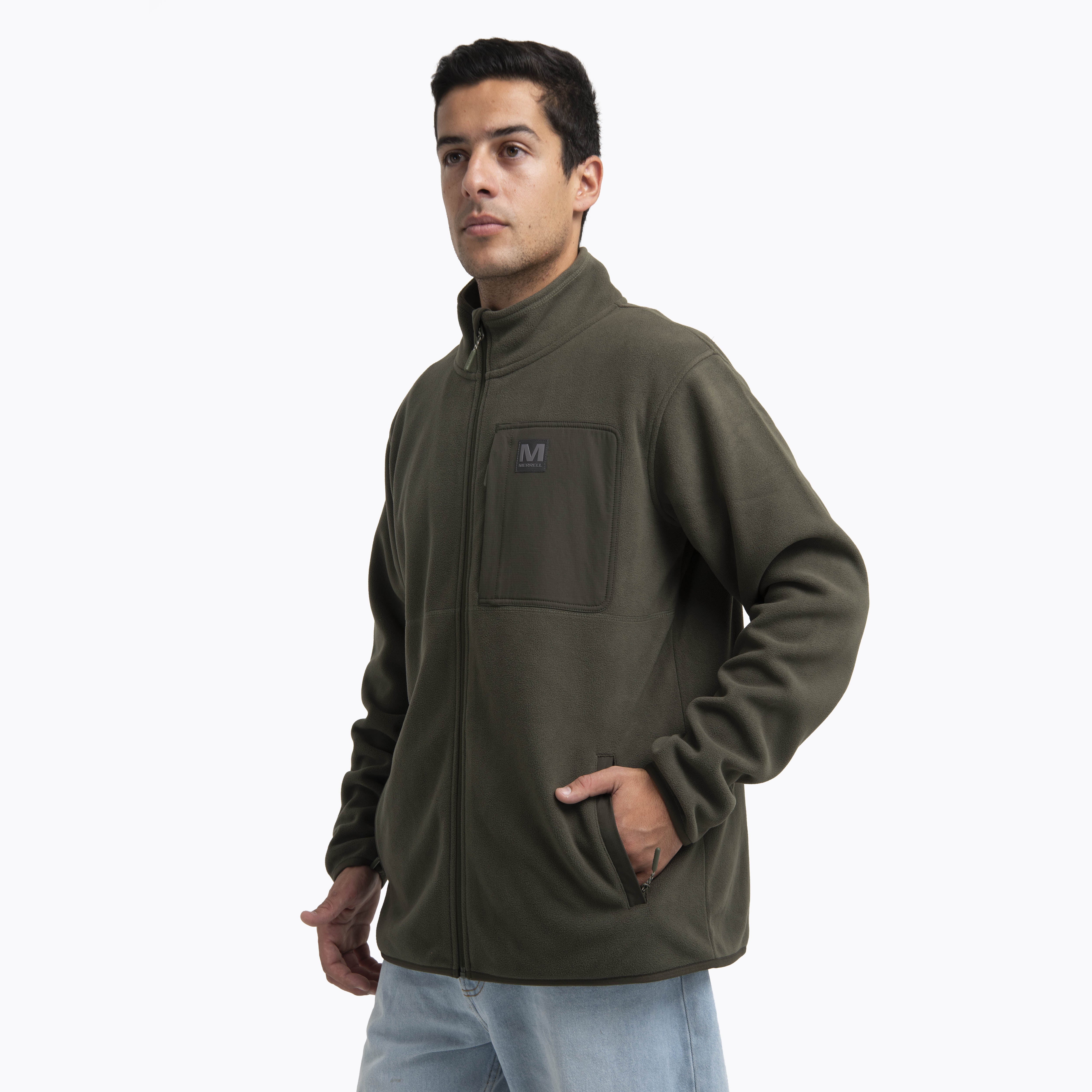 Polar Hombre Tundra Fleece Verde Merrell