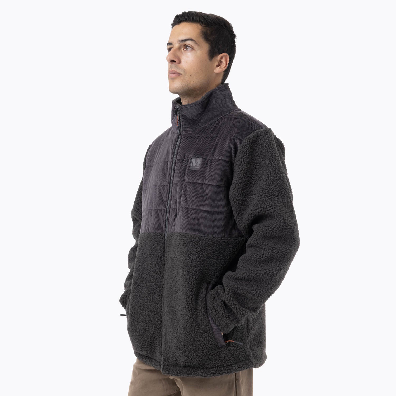 Polar Hombre Ridge Sherpa Gris Oscuro Merrell