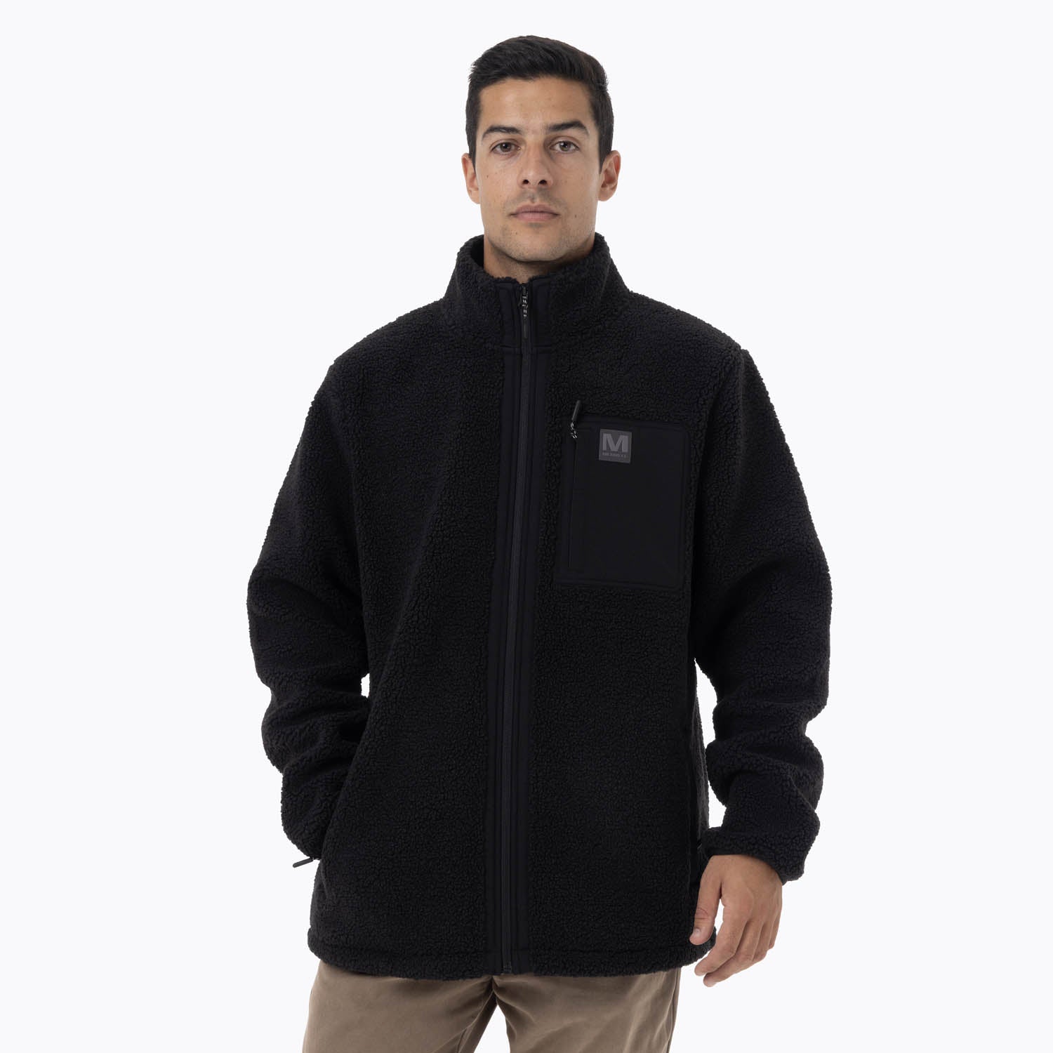 Polar Hombre Retro Pile Sherpa Negro Merrell
