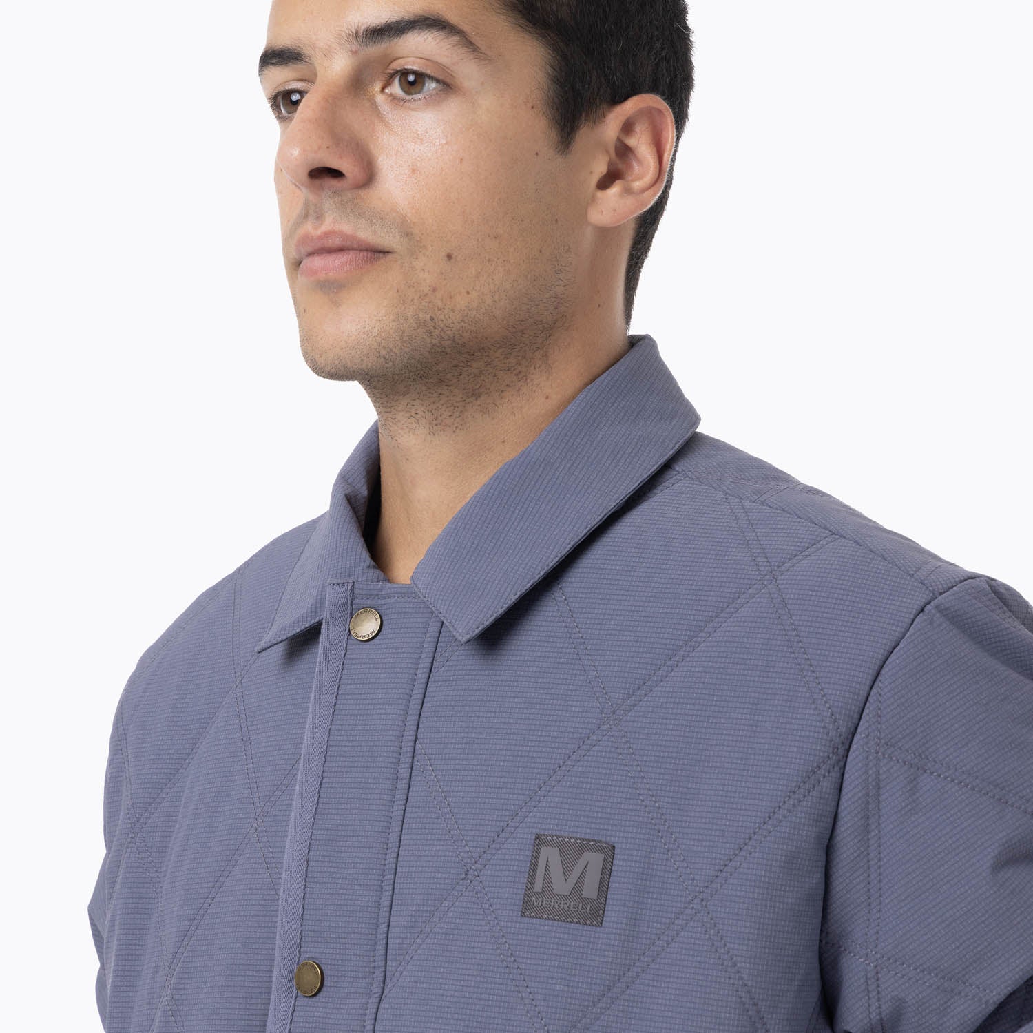 Chaqueta Hombre Halees Full Zipper Azul Merrell