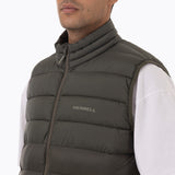 Parka Sin Mangas Hombre Hazeis Verde Merrell