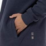 Poleron Hombre Lepais Zip Azul Merrell