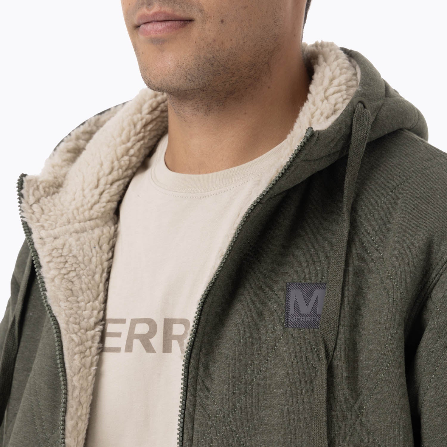 Poleron Hombre Lethaos Verde Merrell