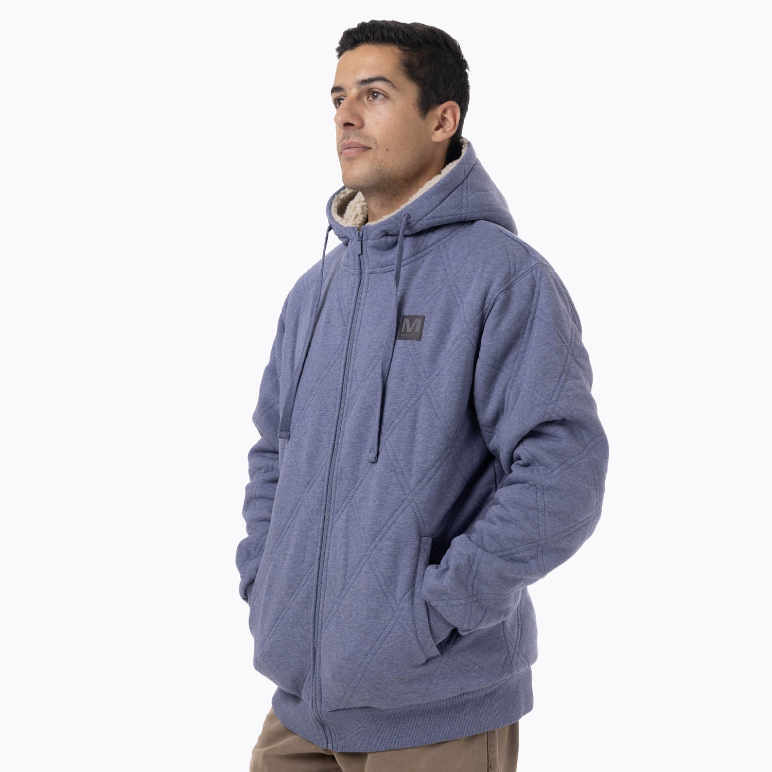 Poleron Hombre Lethaos Azul Merrell
