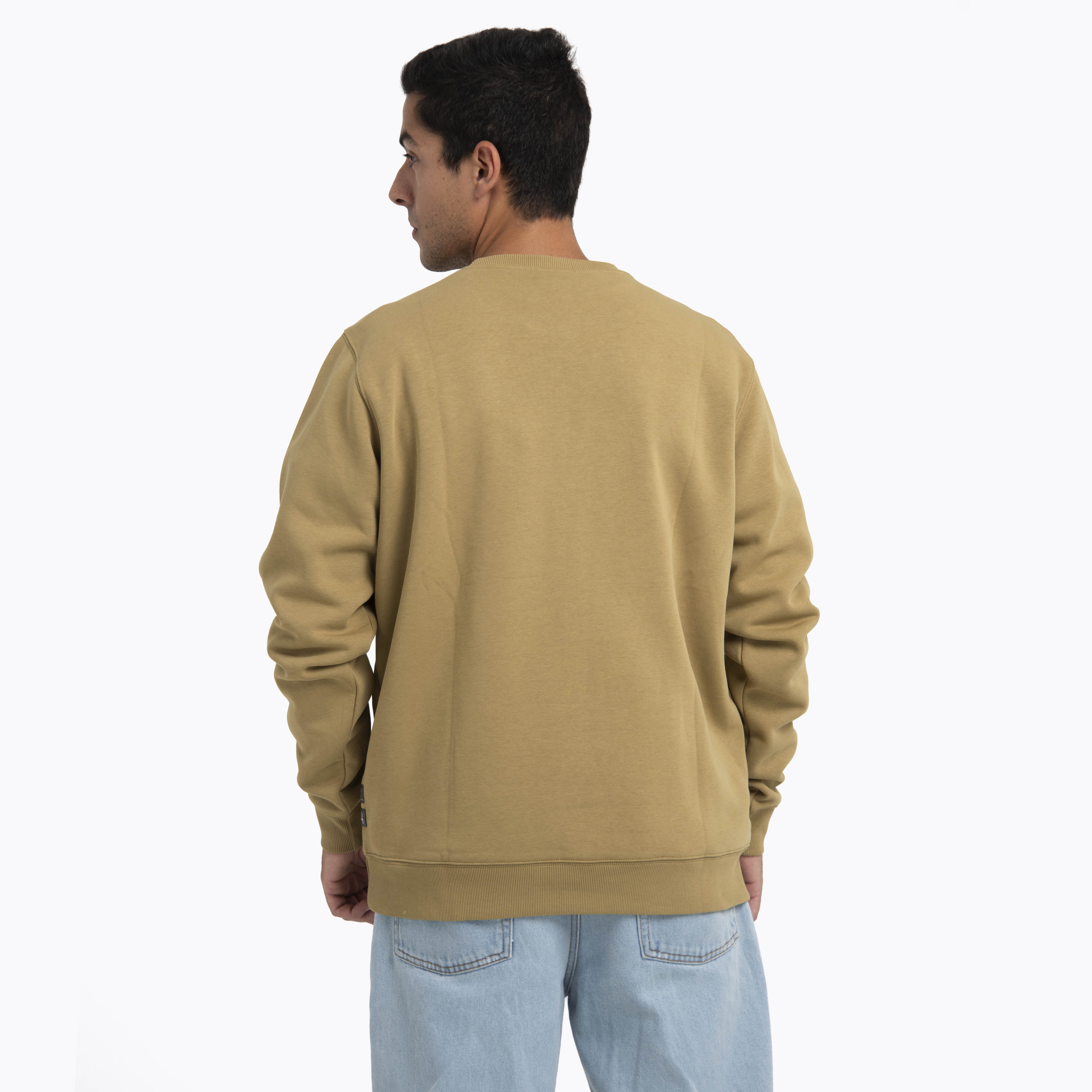 Poleron Hombre Heritage Crew Mostaza Merrell