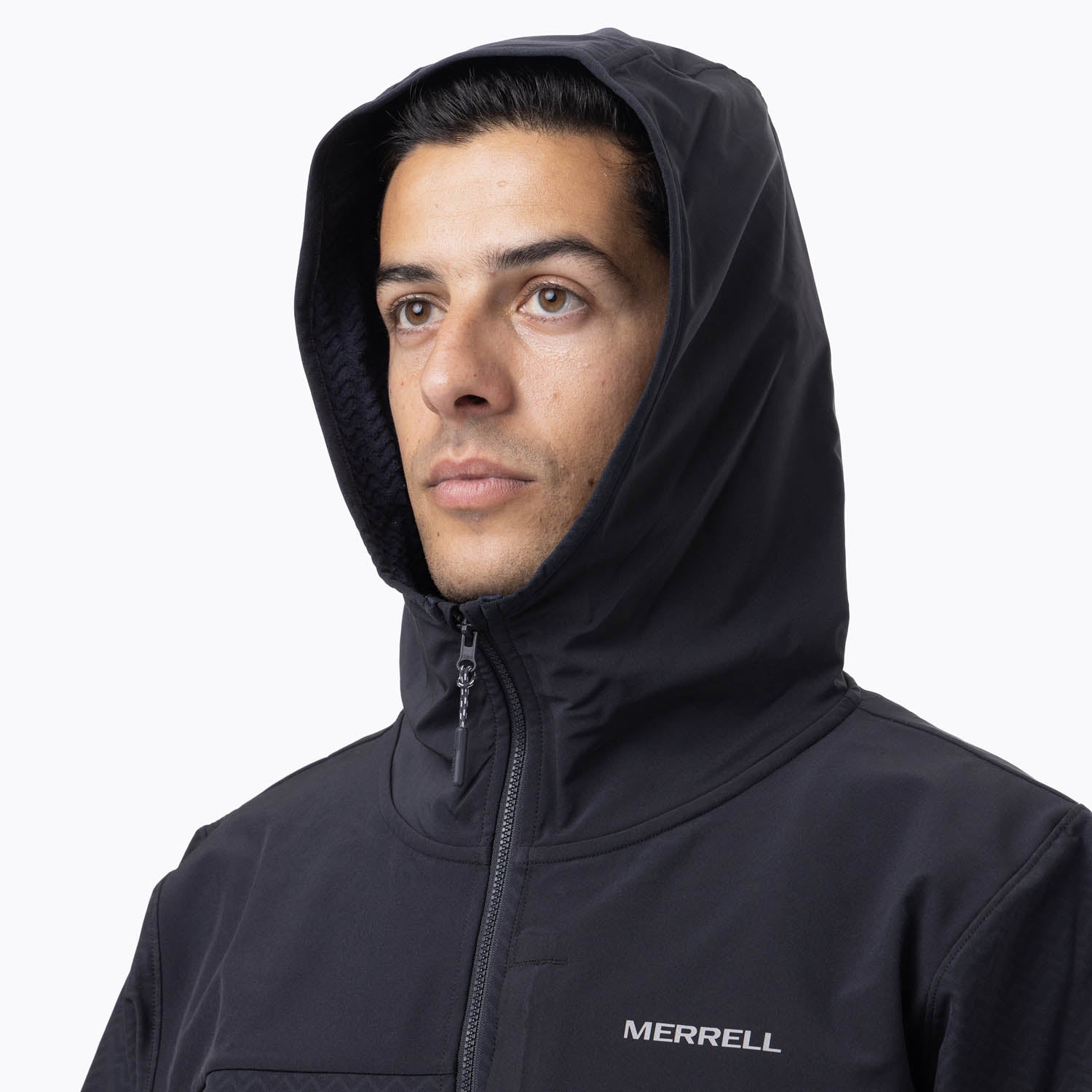 Polar Hombre Mezeis Softshell Negro Merrell