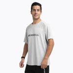 Polera Manga Corta Hombre Swift Trail Gris Oscuro Merrell
