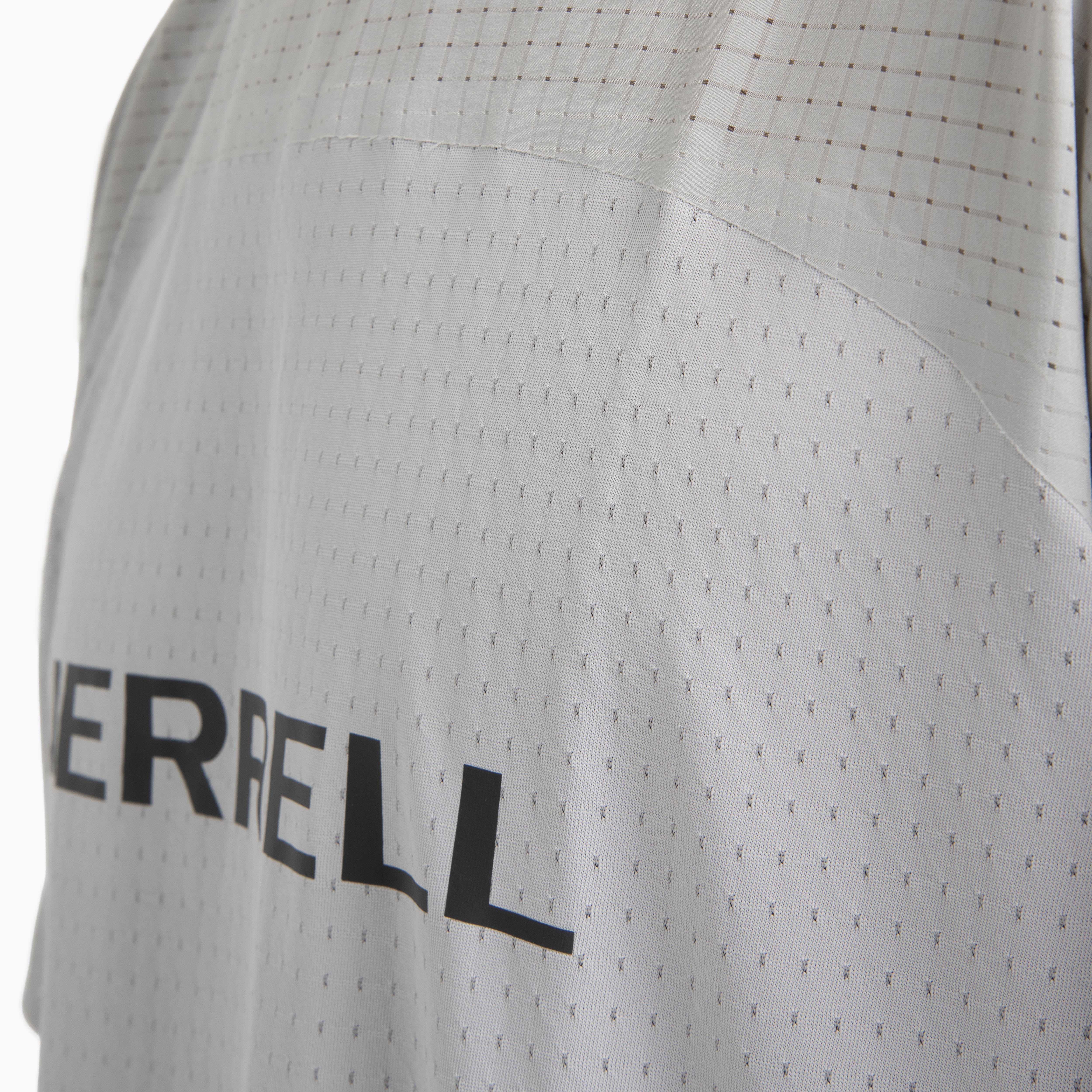 Polera Manga Corta Hombre Swift Trail Gris Oscuro Merrell