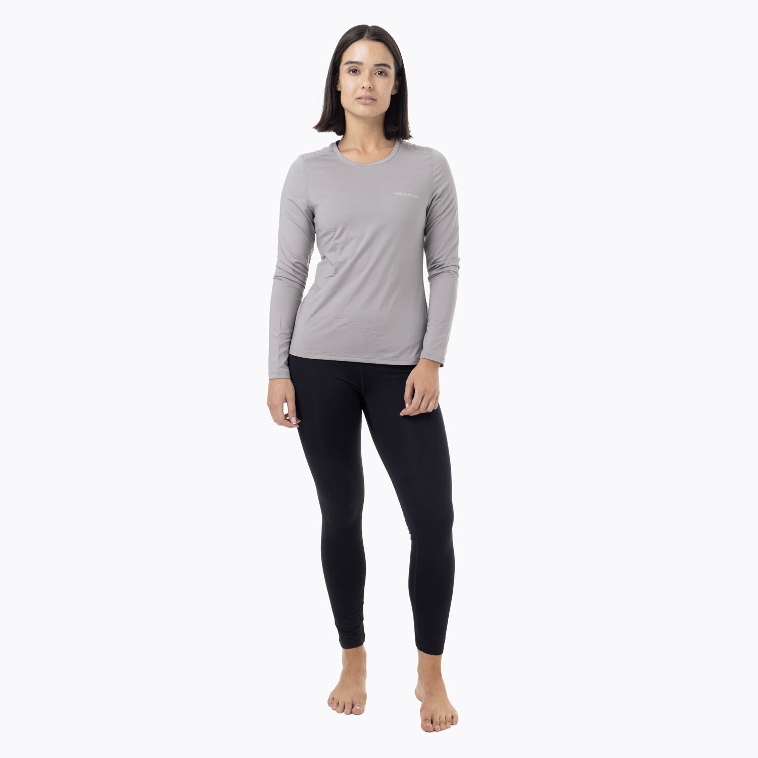 Primera Capa Superior Mujer First Layer Gris Merrell