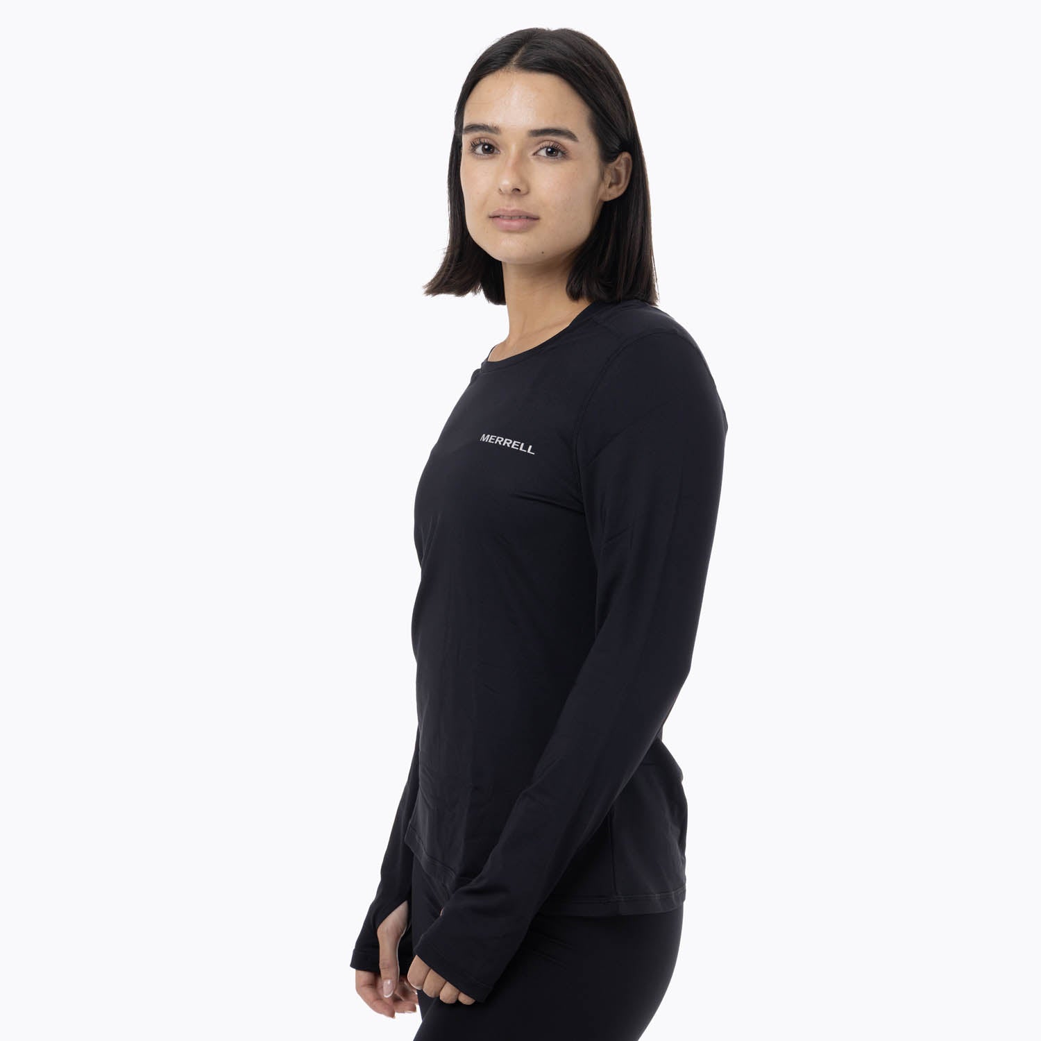 Primera Capa Superior Mujer First Layer Negro Merrell
