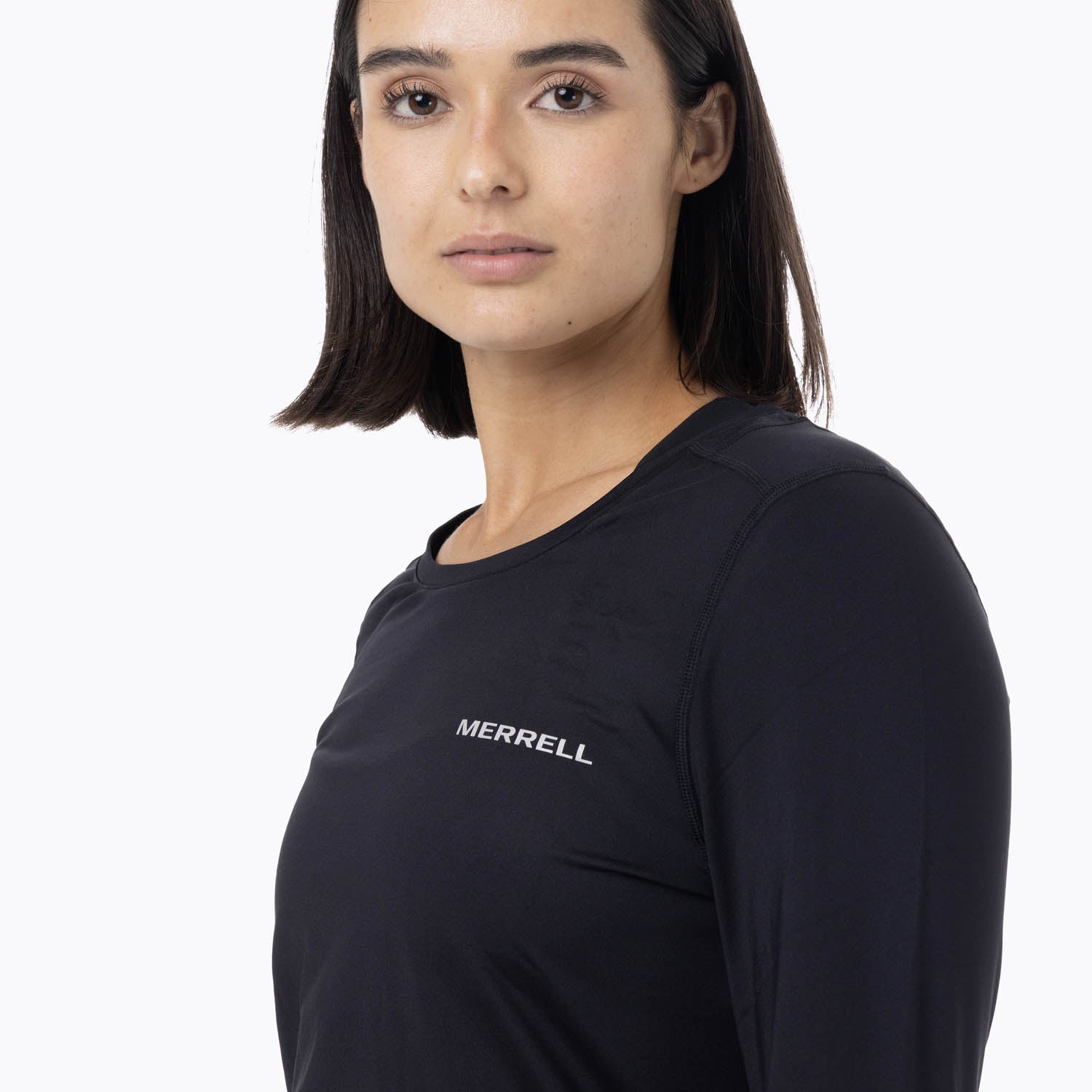 Primera Capa Superior Mujer First Layer Negro Merrell