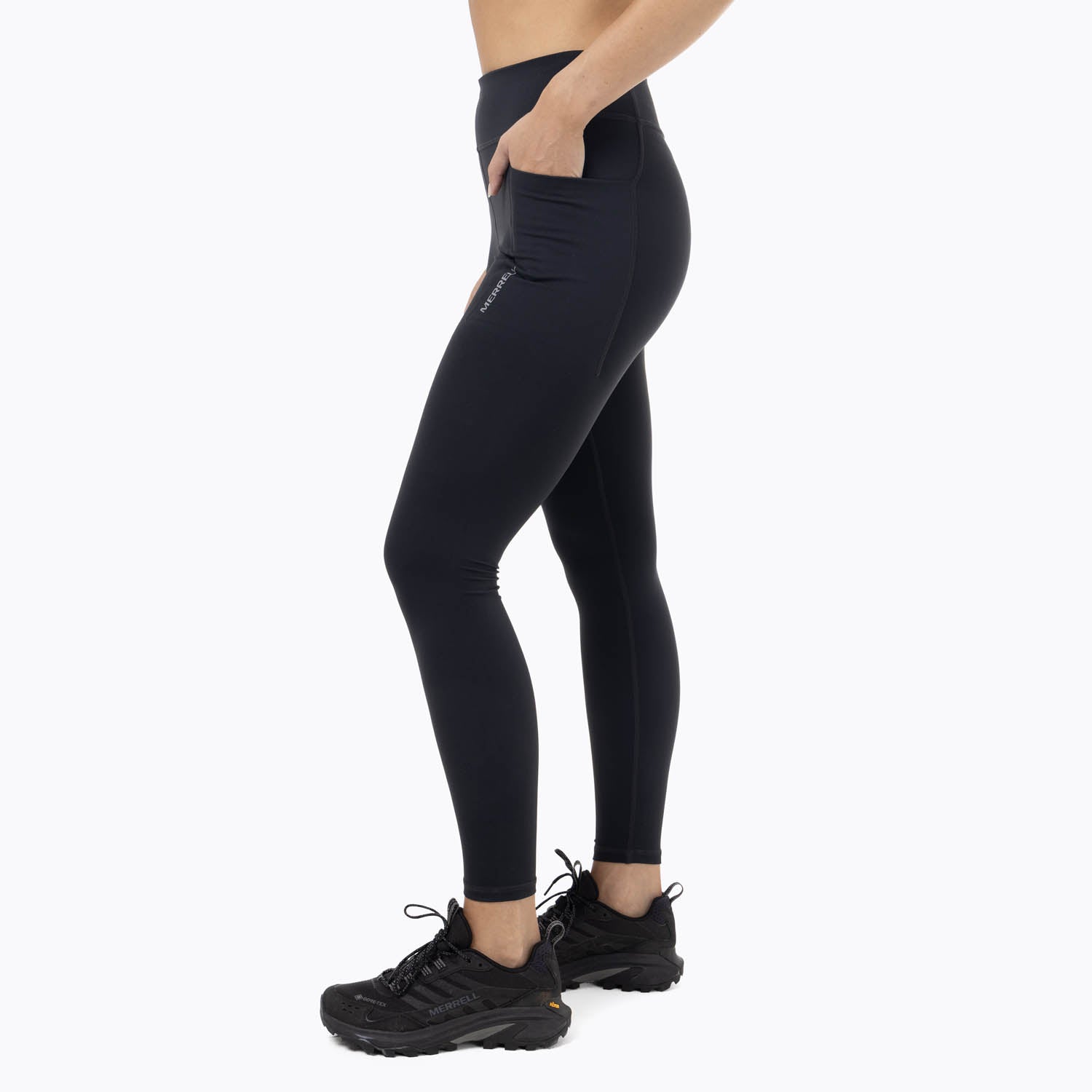 Calza Mujer Ankle Fit Legging Negro Merrell