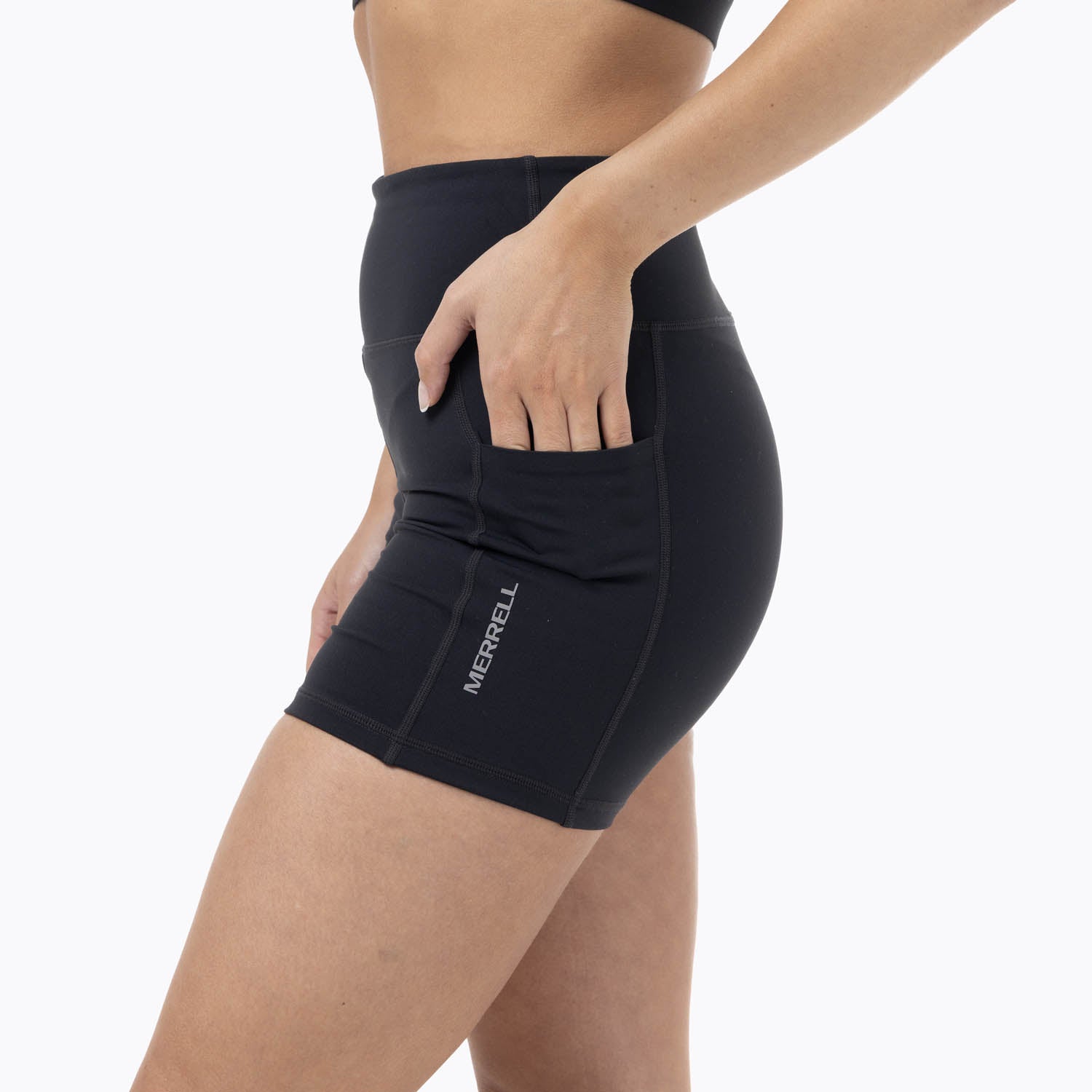 Short Mujer High Rise Negro Merrell