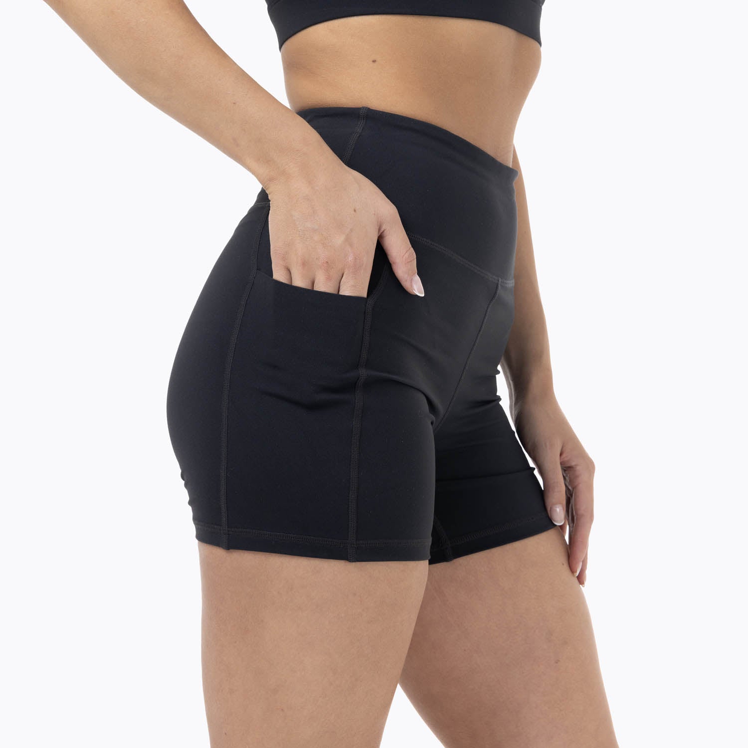 Short Mujer High Rise Negro Merrell