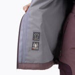 Impermeable Mujer Full Zipper Hardshell Morado Merrell
