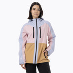 Impermeable Mujer Full Zipper Hardshell Multicolor Celeste Merrell