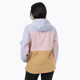 Impermeable Mujer Full Zipper Hardshell Multicolor Celeste Merrell