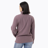 Polar Mujer Deches Snap Microfleece  Morado Merrell