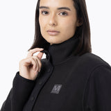 Polar Mujer Deches Snap Microfleece  Negro Merrell