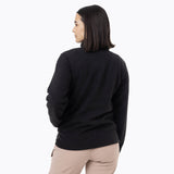 Polar Mujer Deches Snap Microfleece  Negro Merrell