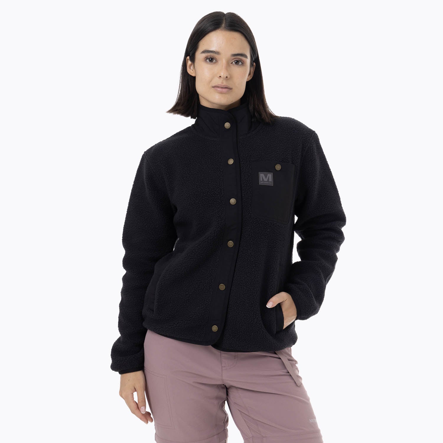 Polar Mujer Sherpa Negro Merrell