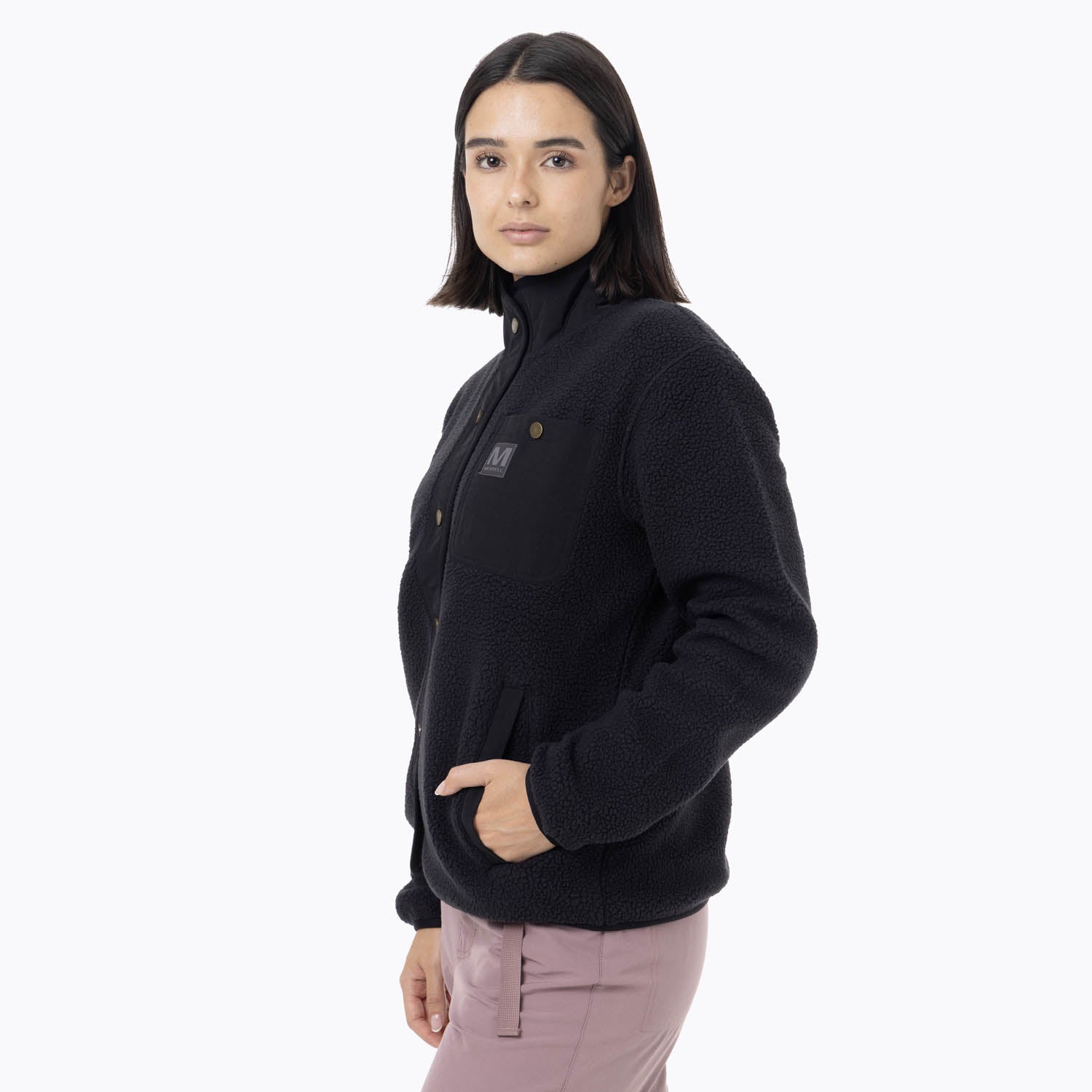 Polar Mujer Sherpa Negro Merrell