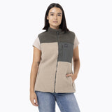 Polar Sin Mangas Mujer Sherpa Reversible Verde Merrell