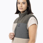 Polar Sin Mangas Mujer Sherpa Reversible Verde Merrell