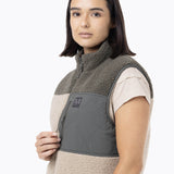 Polar Sin Mangas Mujer Sherpa Reversible Verde Merrell