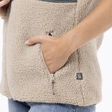 Polar Sin Mangas Mujer Sherpa Reversible Verde Merrell