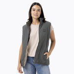 Polar Sin Mangas Mujer Sherpa Reversible Verde Merrell