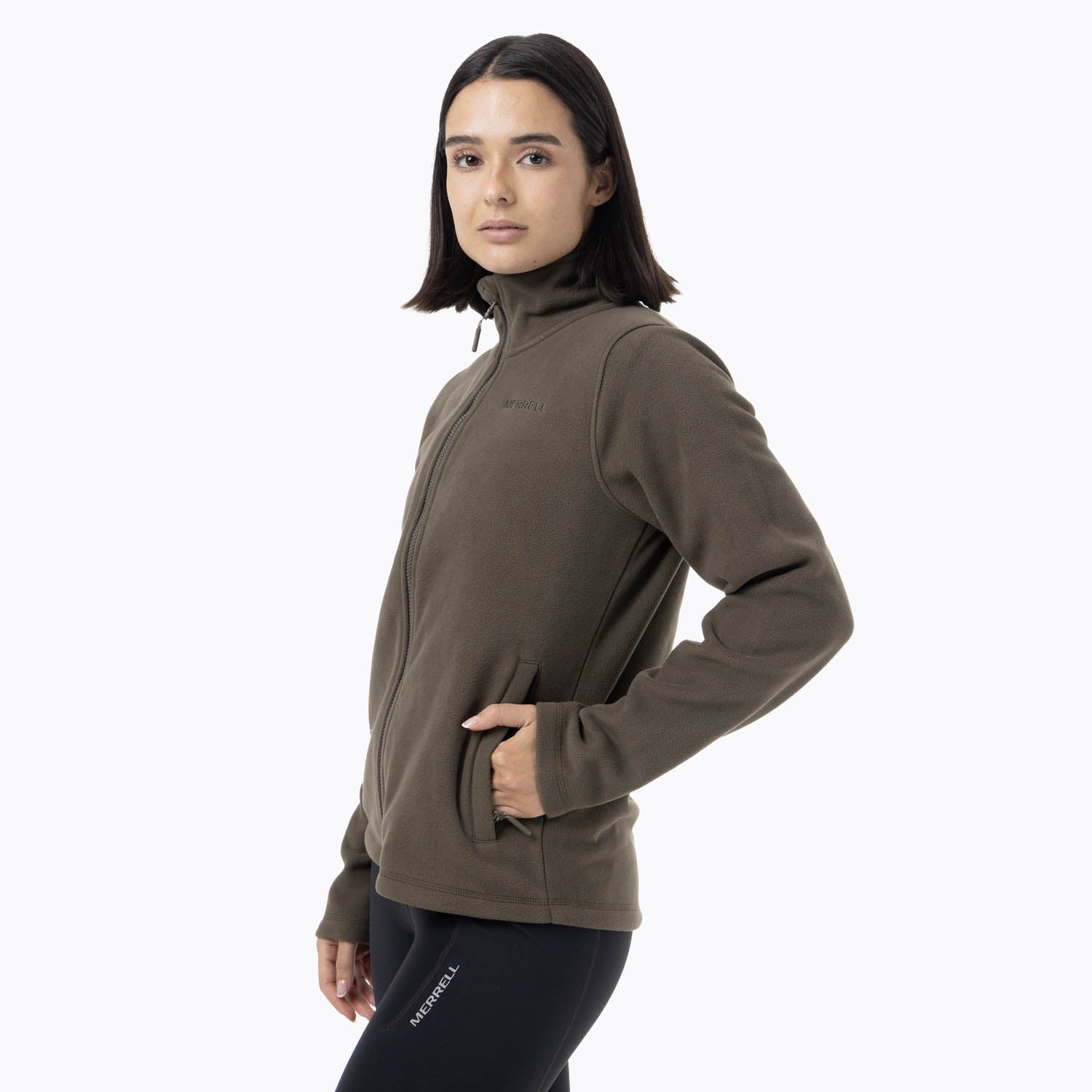 Polar Mujer Alpa Microfleece Verde Merrell