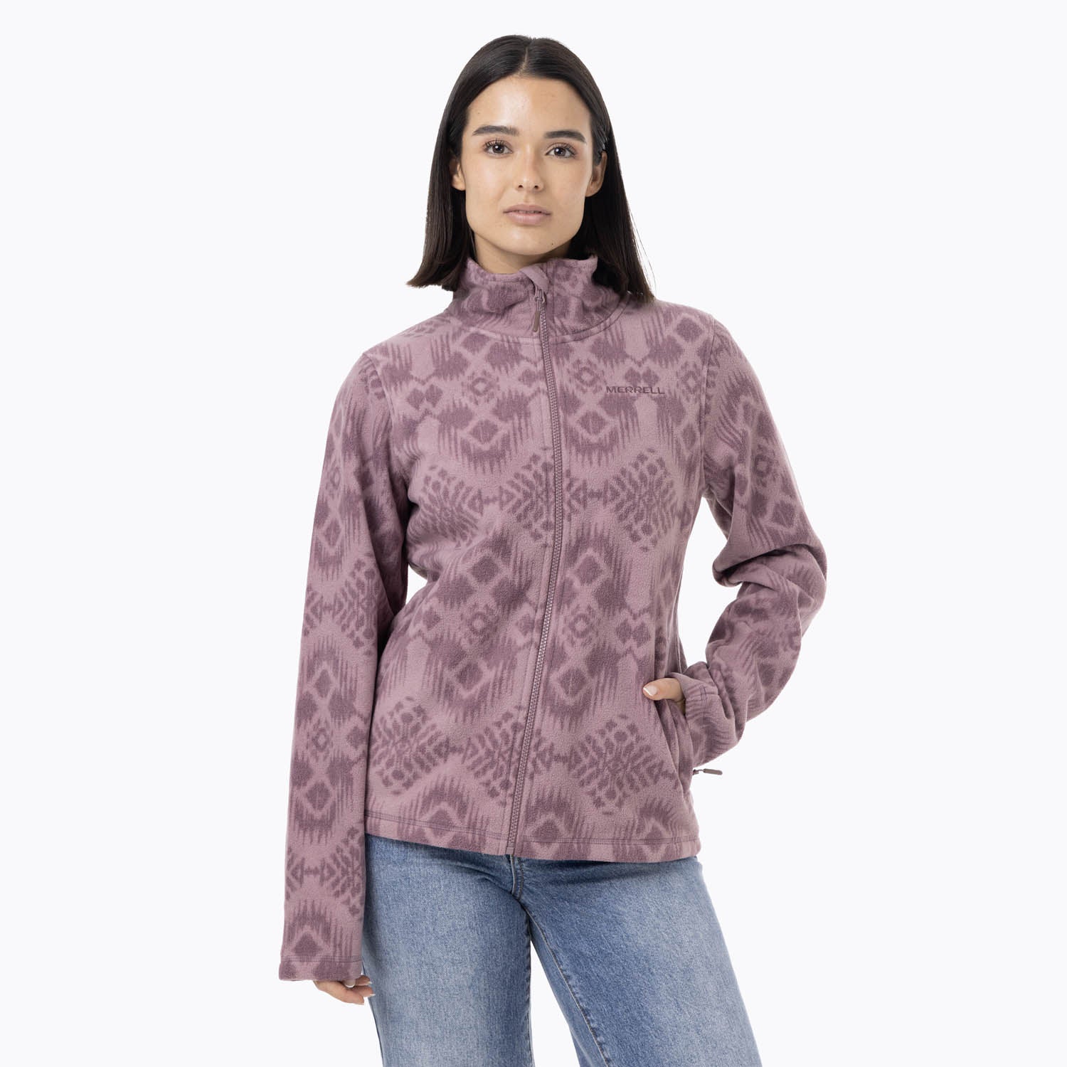 Polar Mujer Alpa Microfleece Morado Merrell