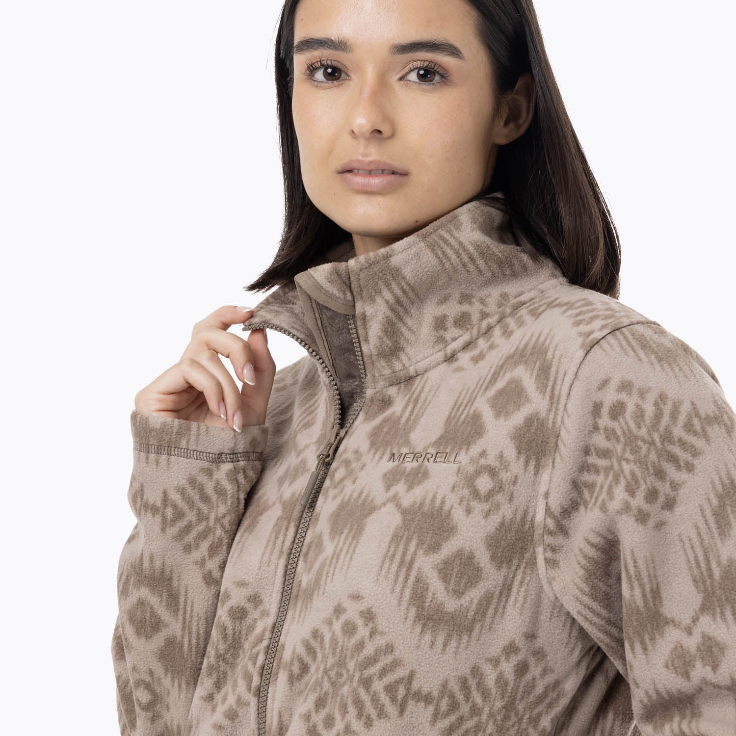 Polar Mujer Alpa Microfleece Café Merrell