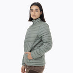 Parka Mujer Full Zipper Verde Merrell