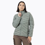 Parka Mujer Full Zipper Verde Merrell
