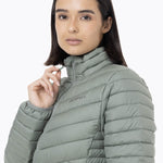 Parka Mujer Full Zipper Verde Merrell
