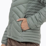 Parka Mujer Full Zipper Verde Merrell