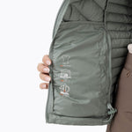 Parka Mujer Full Zipper Verde Merrell
