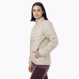 Parka Mujer Full Zipper Beige Merrell