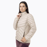 Parka Mujer Full Zipper Beige Merrell
