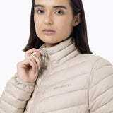 Parka Mujer Full Zipper Beige Merrell