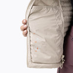 Parka Mujer Full Zipper Beige Merrell