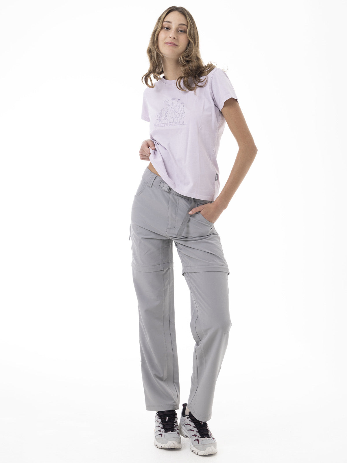 Pantalon Mujer 4 Way Spandex Gris Merrell
