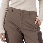 Pantalon Mujer Technical With Pre-Shaped Knees Café Merrell