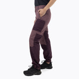 Pantalon Mujer Technical With Pre-Shaped Knees Morado Merrell