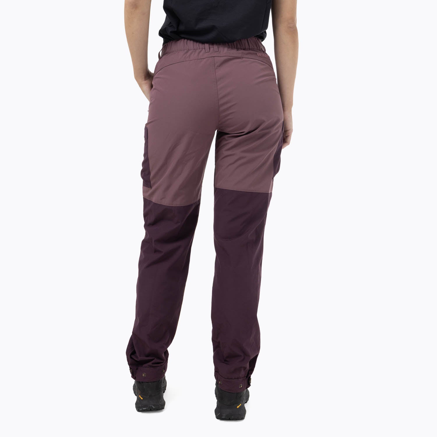 Pantalon Mujer Technical With Pre-Shaped Knees Morado Merrell